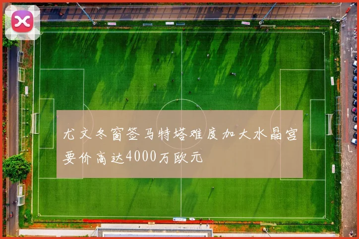 尤文冬窗签马特塔难度加大水晶宫要价高达4000万欧元